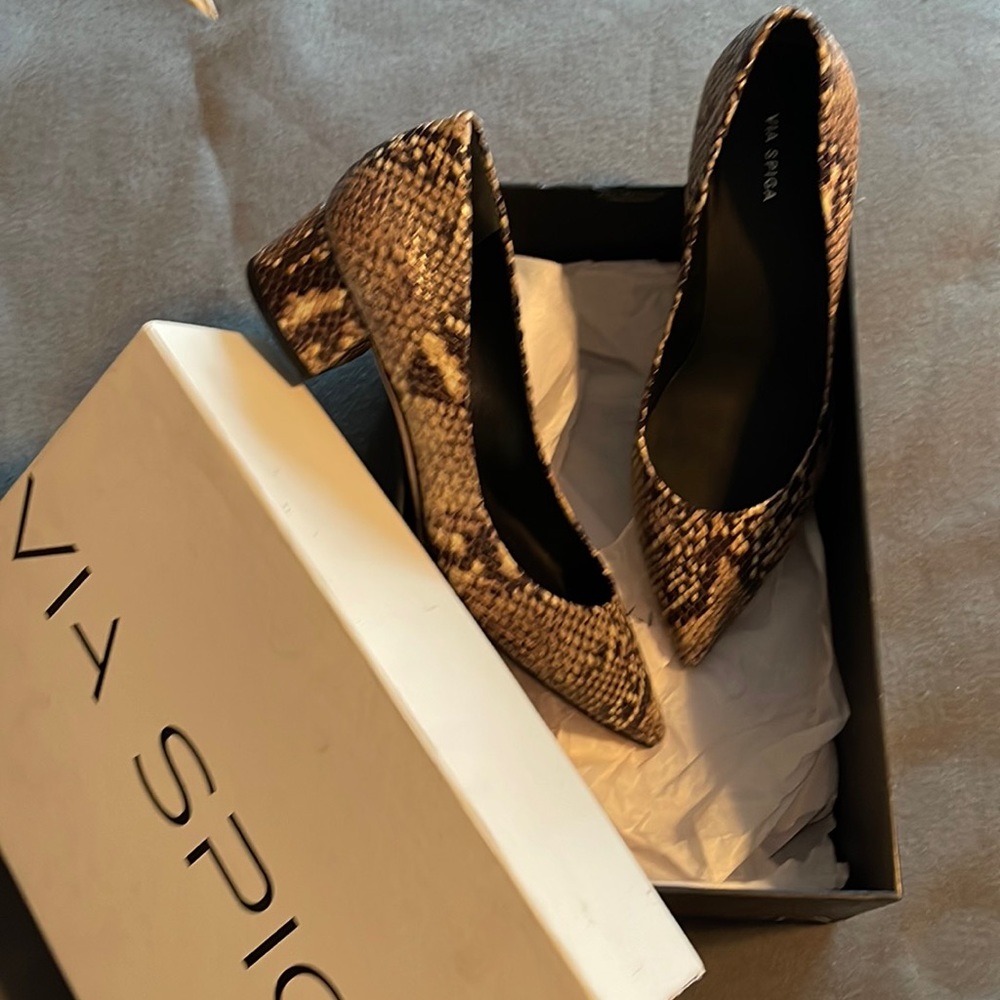 VIA SPIGA block heels